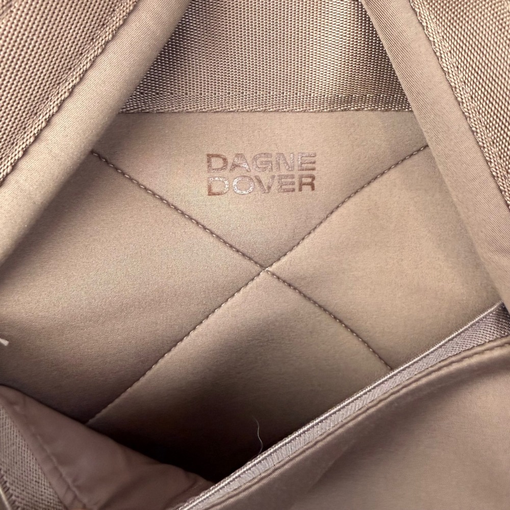 Dagne Dover Neoprene Dakota Backpack Brown Gorpcore Travel Work School Large - Picture 13 of 16